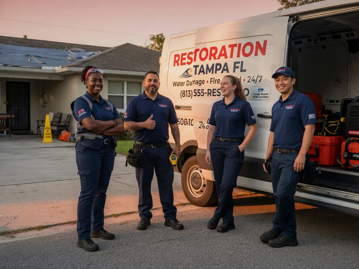 Water Damage Restoration company in Edinburg, TX